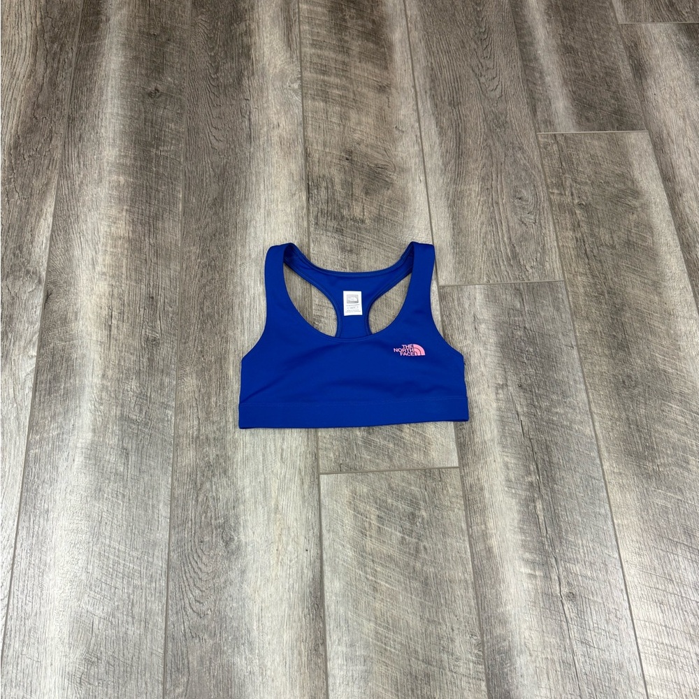 North Face Blue Sports Bra